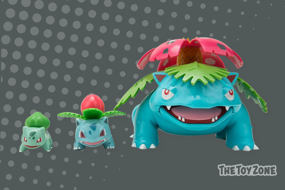 Pokemon Evolution 3 Pack Bulbasaur Ivysaur Venusaur