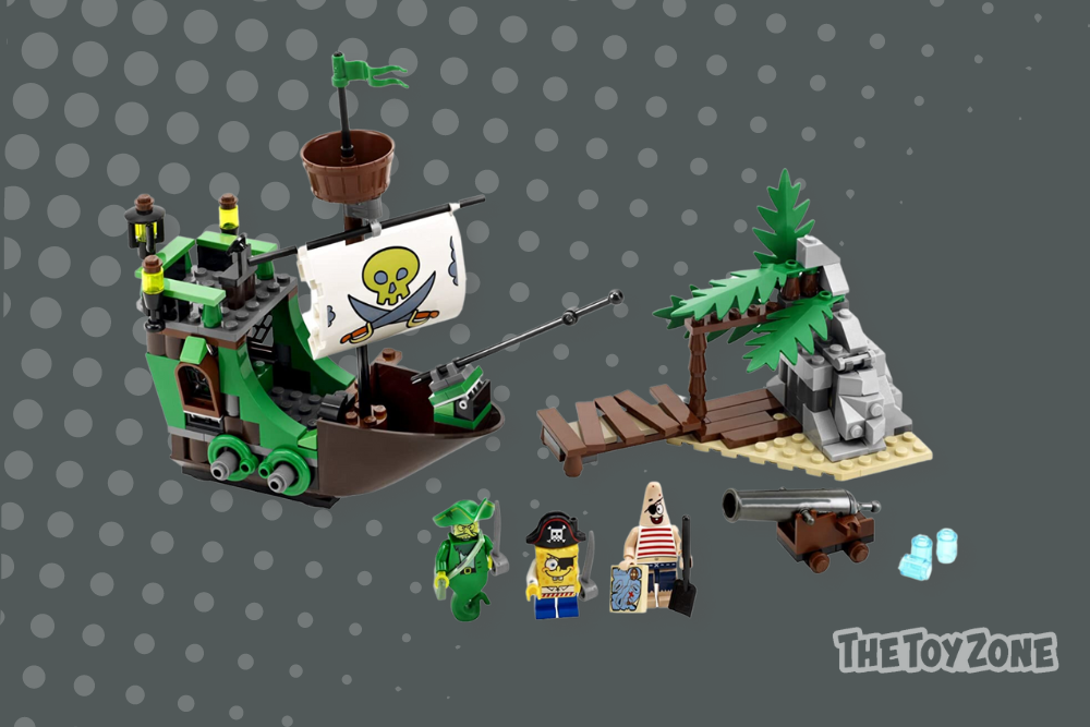 12 LEGO Spongebob The Flying Dutchman 3817