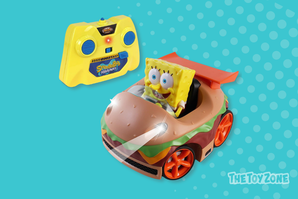 17 NKOK Remote Control Krabby Patty Spongebob Vehicle