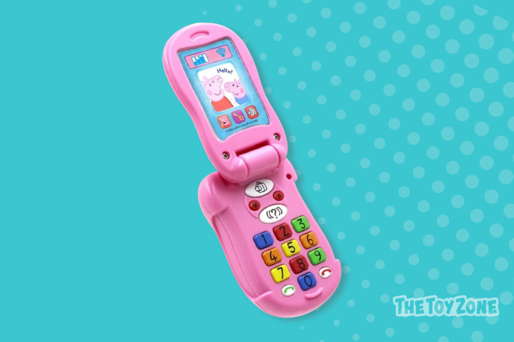 Infantino Flip and Peek Fun Phone, Pink