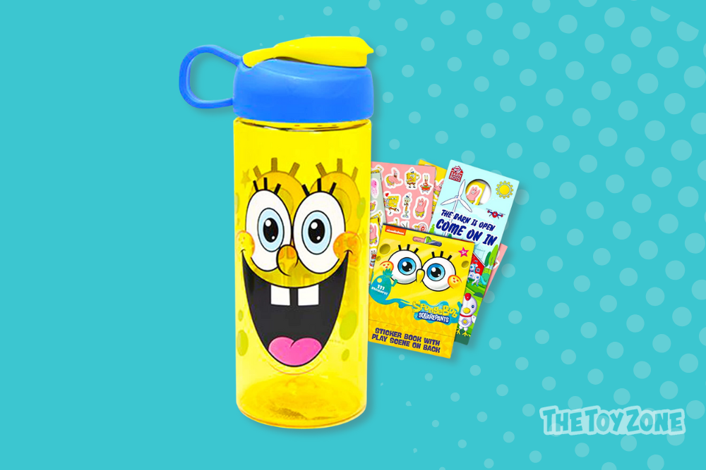 SpongeBob SquarePants Grin Plastic Water Bottle