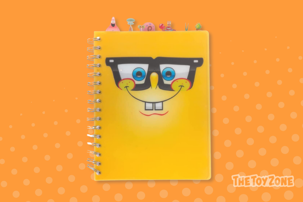 26 Spongebob Squarepants Tab Journal Notebook