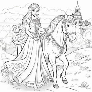 Free Printable Barbie Coloring Pages - TheToyZone