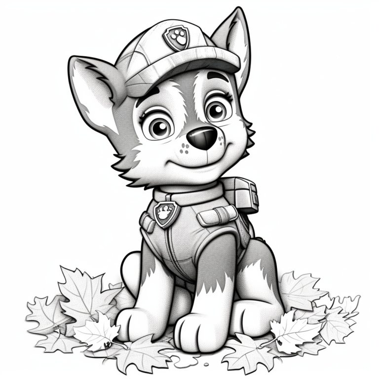 32 Free Printable Paw Patrol Coloring Pages - TheToyZone
