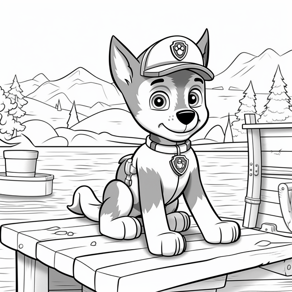 32 Free Printable Paw Patrol Coloring Pages - TheToyZone