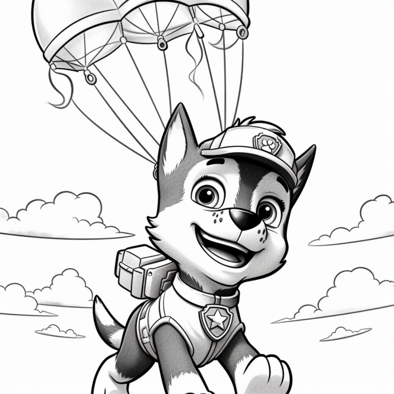 32 Free Printable Paw Patrol Coloring Pages - TheToyZone