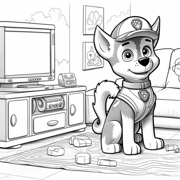 25 Paw Patrol Coloring Pages - TheToyZone
