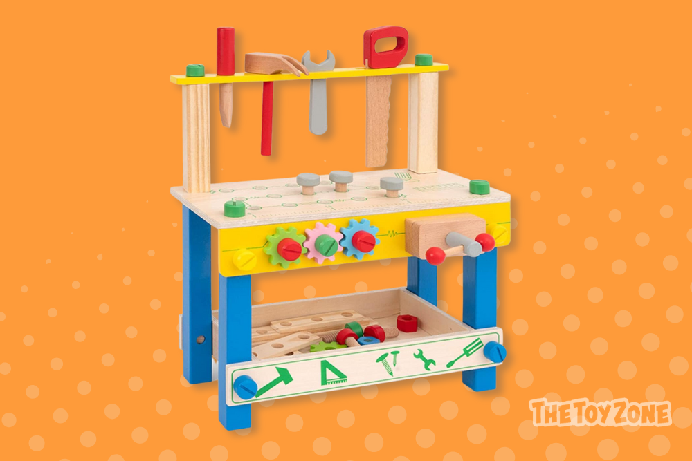 6 ROBUD Kids Tool Bench