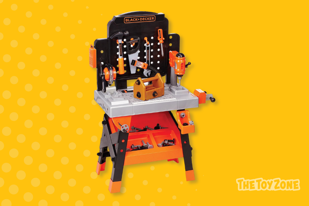 Kids' Toy Workbench & Toy Tools, Black & Decker