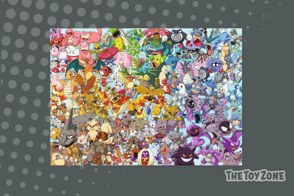 Ravensburger Pokémon 1000 Piece Challenge Jigsaw Puzzle for Adults and Kids  Age 12 Years Up