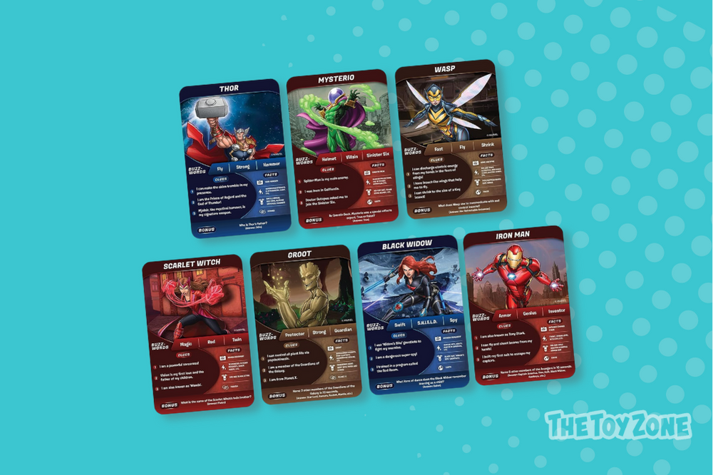 13 Skillmatics Marvel Card Game