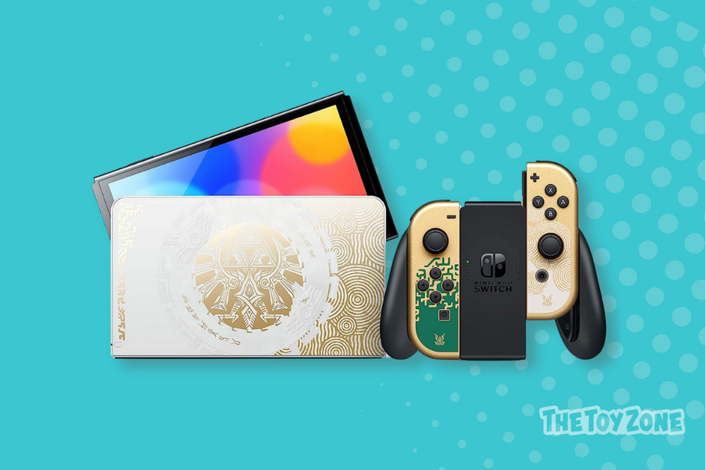 1 Nintendo Switch — OLED Model The Legend of Zelda Tears of the Kingdom Edition