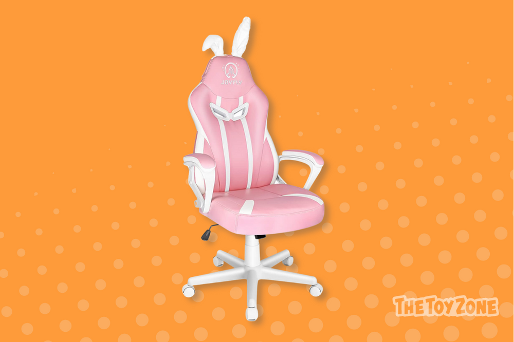 2 JOYFLY Pink Gaming Chair for Kids