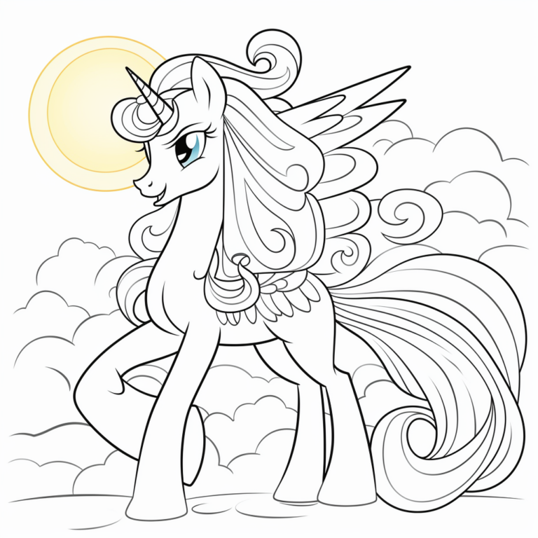 13 Cute My Little Pony Coloring Pages for MLP-Obsessed Kids [Free