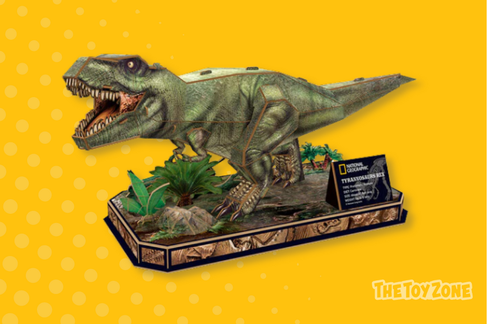 35 National Geographic 3D Dinosaur Puzzle