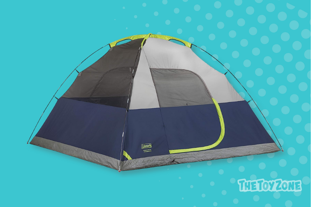 37 Coleman Sundome Camping Tent