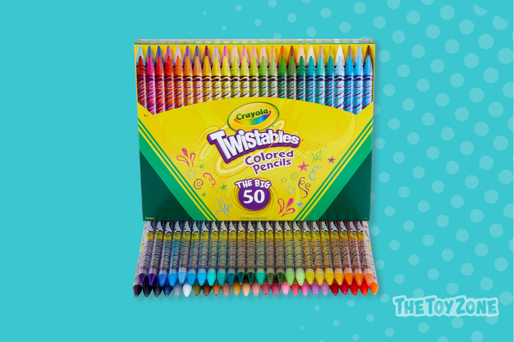 49 Crayola Twistables Colored Pencil Set