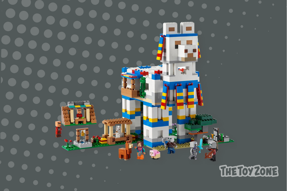 4 LEGO Minecraft The Llama Village