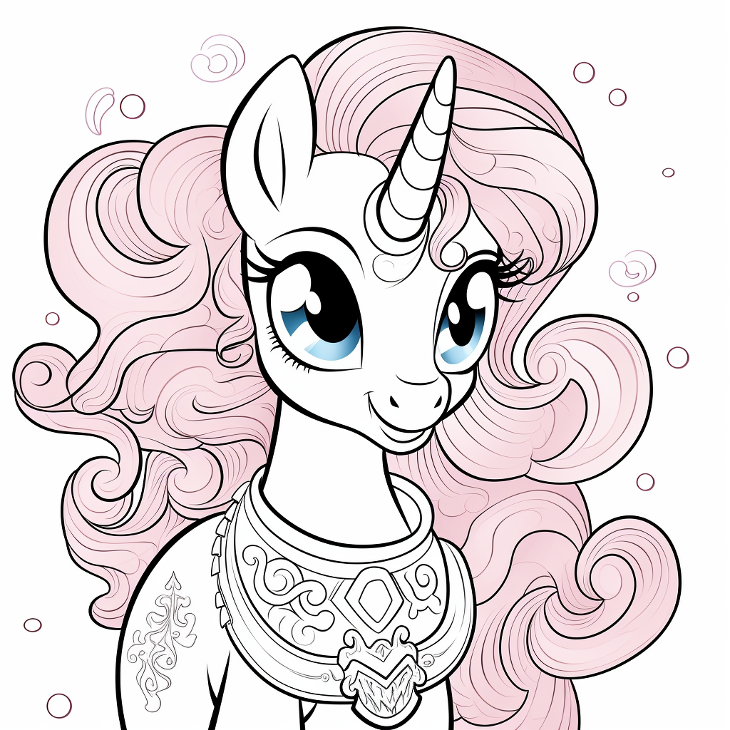 6 Pinkie Pie coloring page