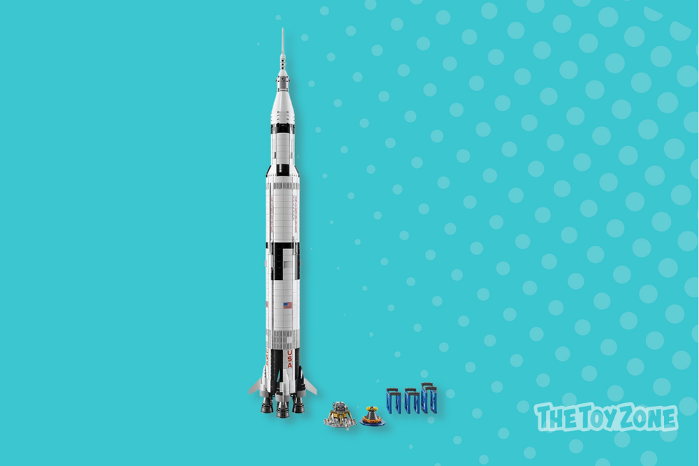 9 LEGO Ideas NASA Apollo Saturn V 92176