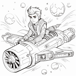 17 Printable Star Wars Coloring Pages for Young Padawans - TheToyZone