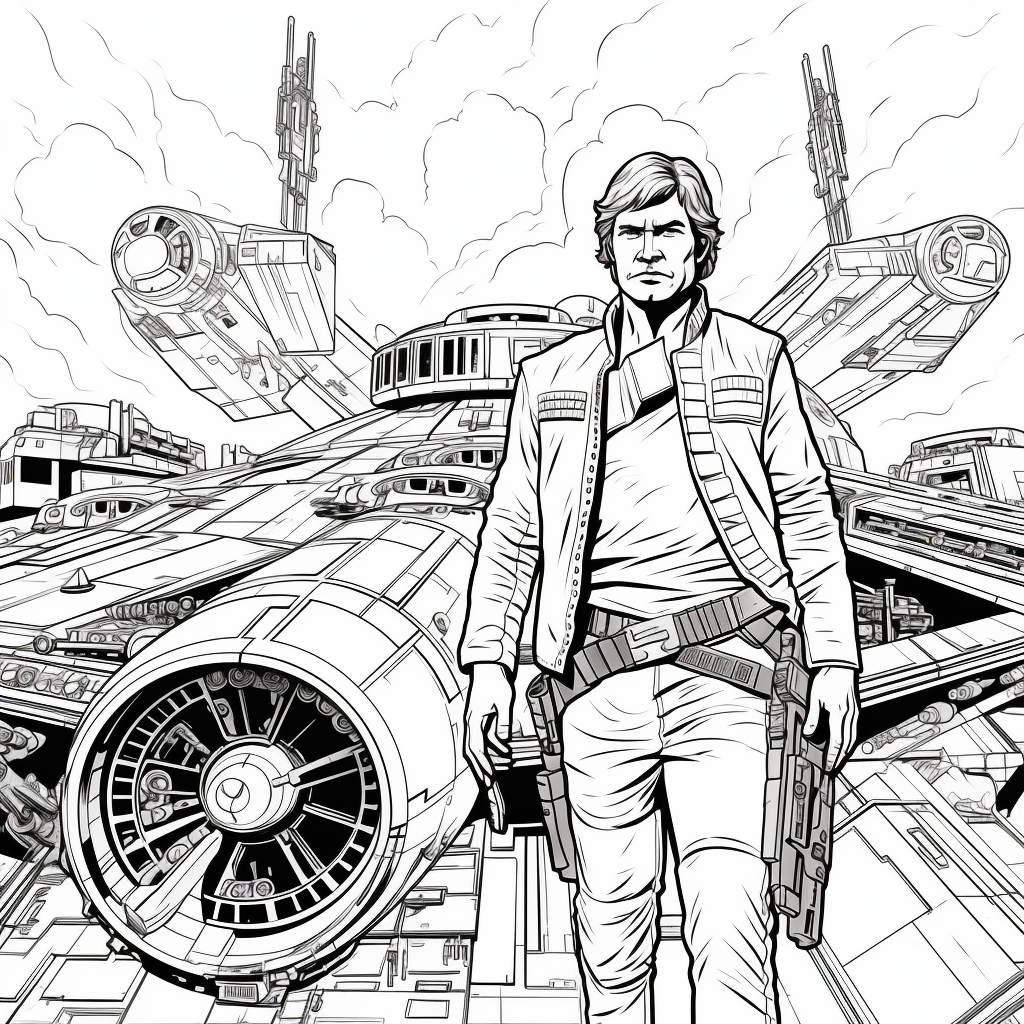 17+ Chewbacca Coloring Page