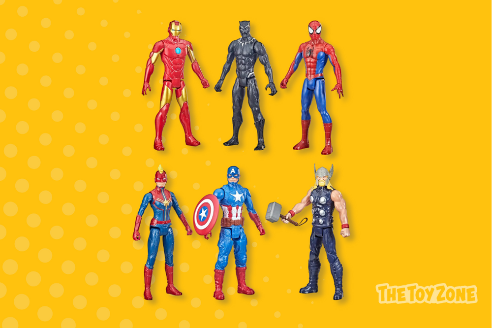 11 Marvel Titan Hero Series Action Figure Multipack