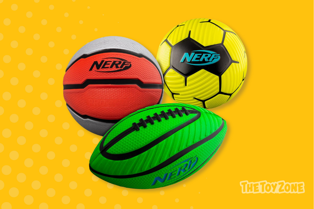 43 NERF Mini Foam Sports Ball Set