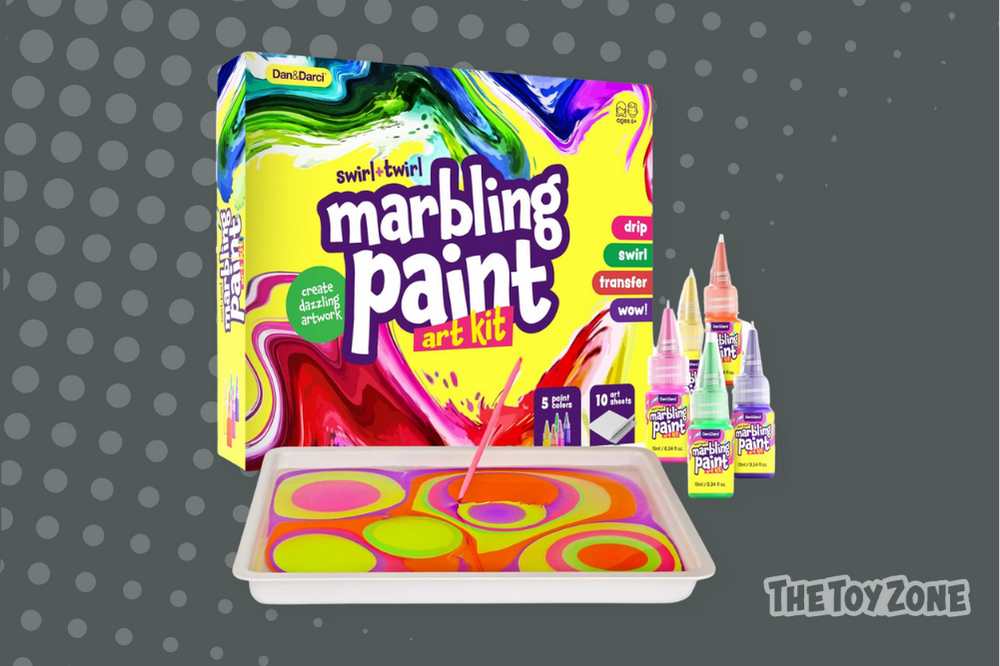 44 Marbling Paint Art Kit