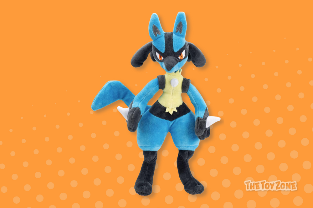 12 Lucario Plush - Officially Licensed Pokemon Scarlet & Violet Soft  Stuffed Toy - Great Gift for Fans