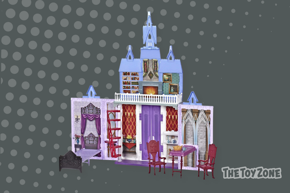 12 Disney Frozen Fold and Go Arendelle Castle Playset