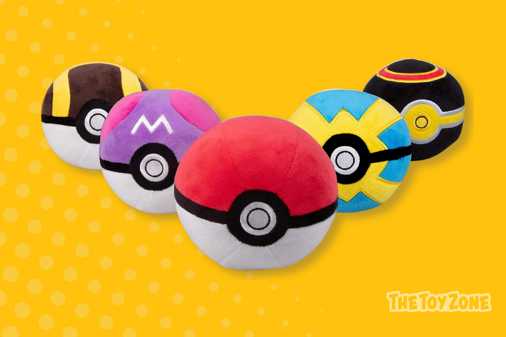 19 Pokéball Plush 5 Pack