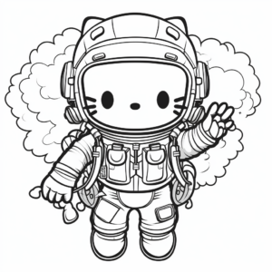 16 Free Printable Hello Kitty Coloring Pages - TheToyZone