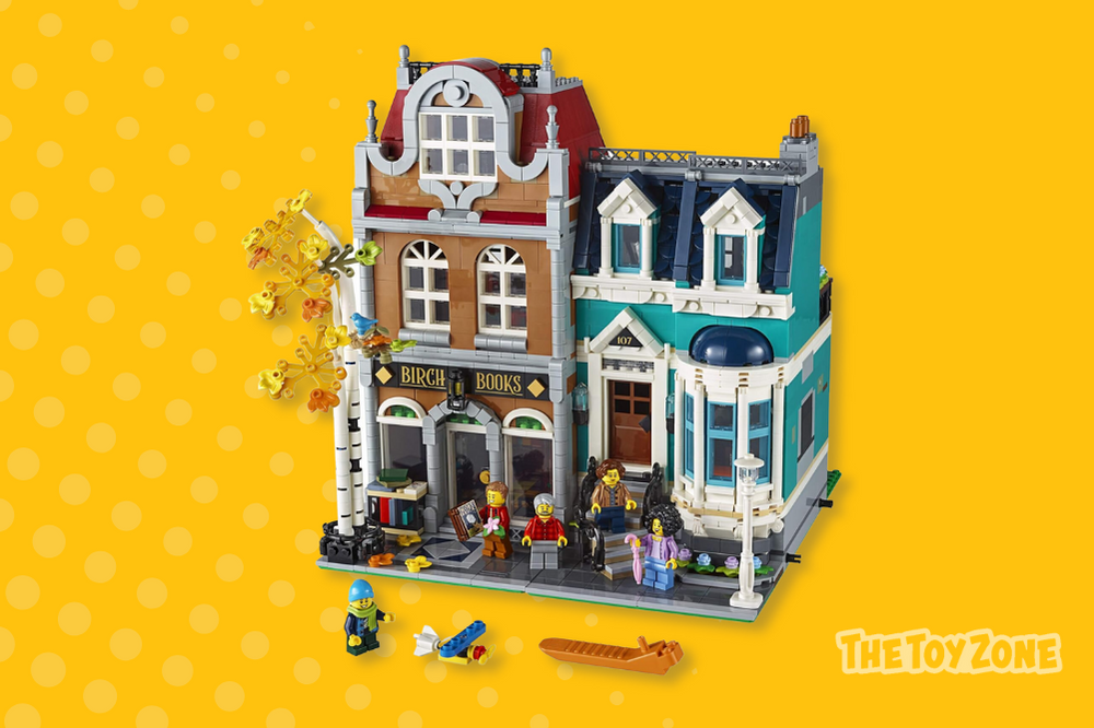 3 LEGO Creator Expert Bookshop 10270