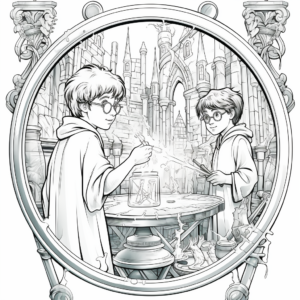 14 Harry Potter Coloring Pages for Artistic Potterheads - TheToyZone