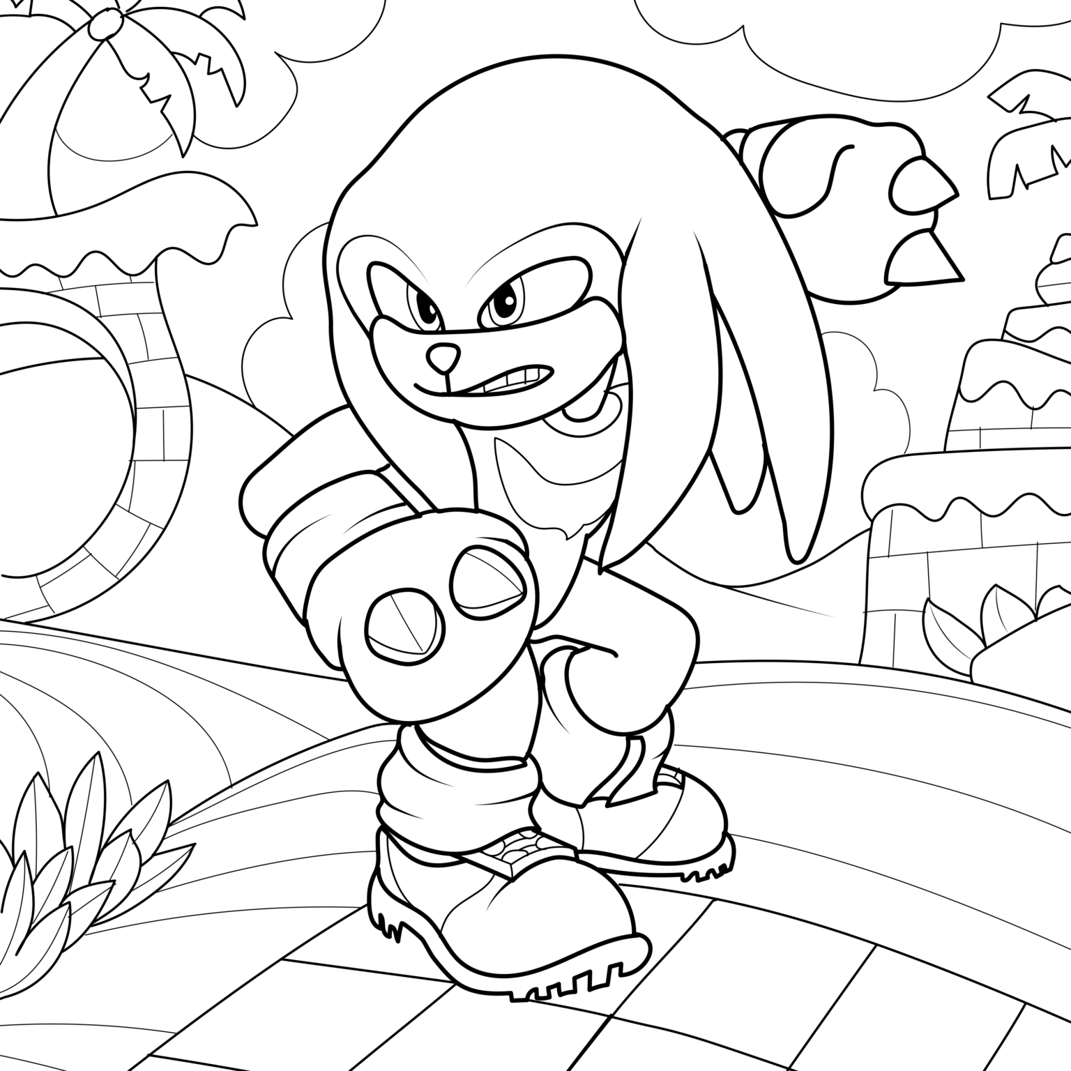 10 Sonic the Hedgehog Free Coloring Pages - TheToyZone