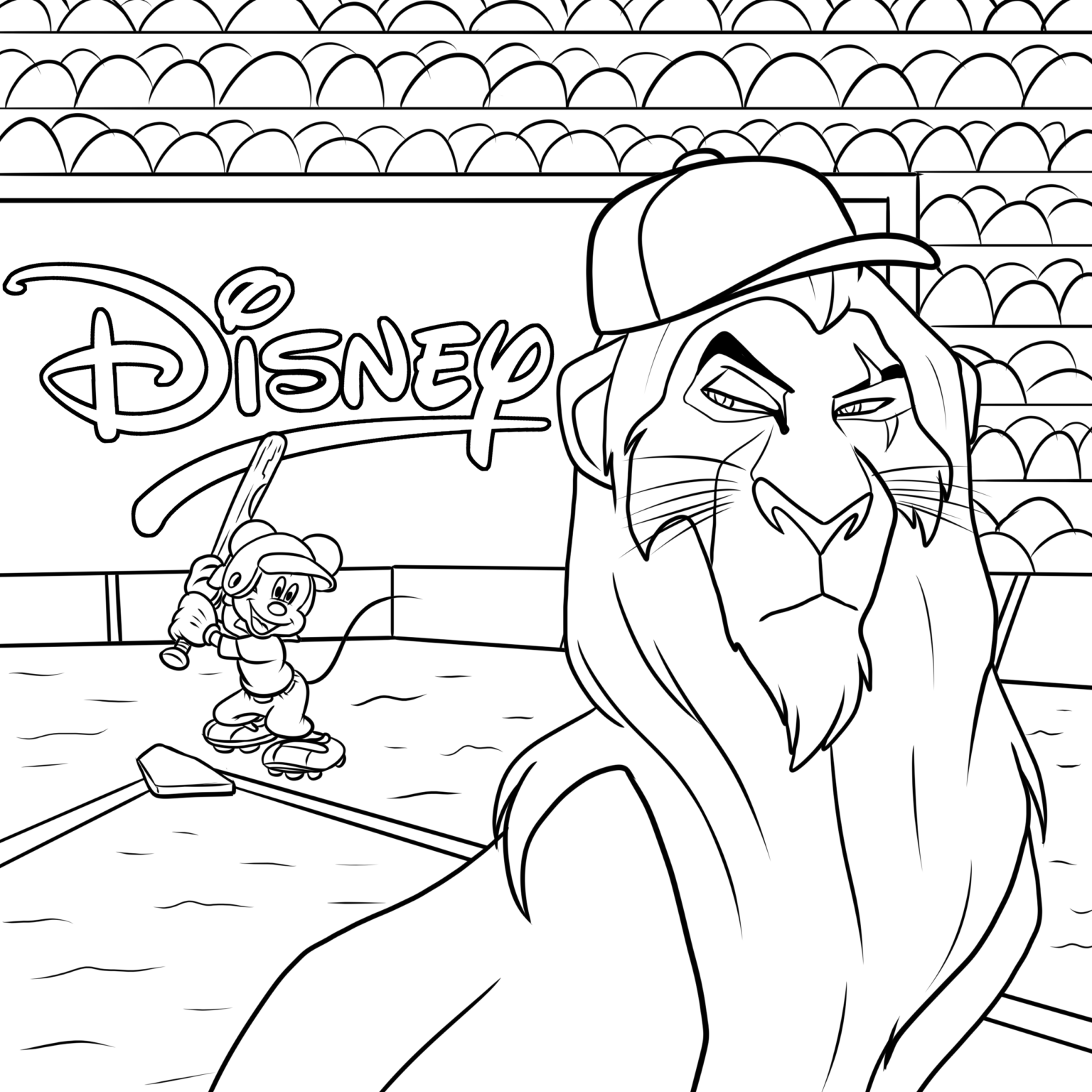 14 Free Printable Disney Coloring Pages - TheToyZone