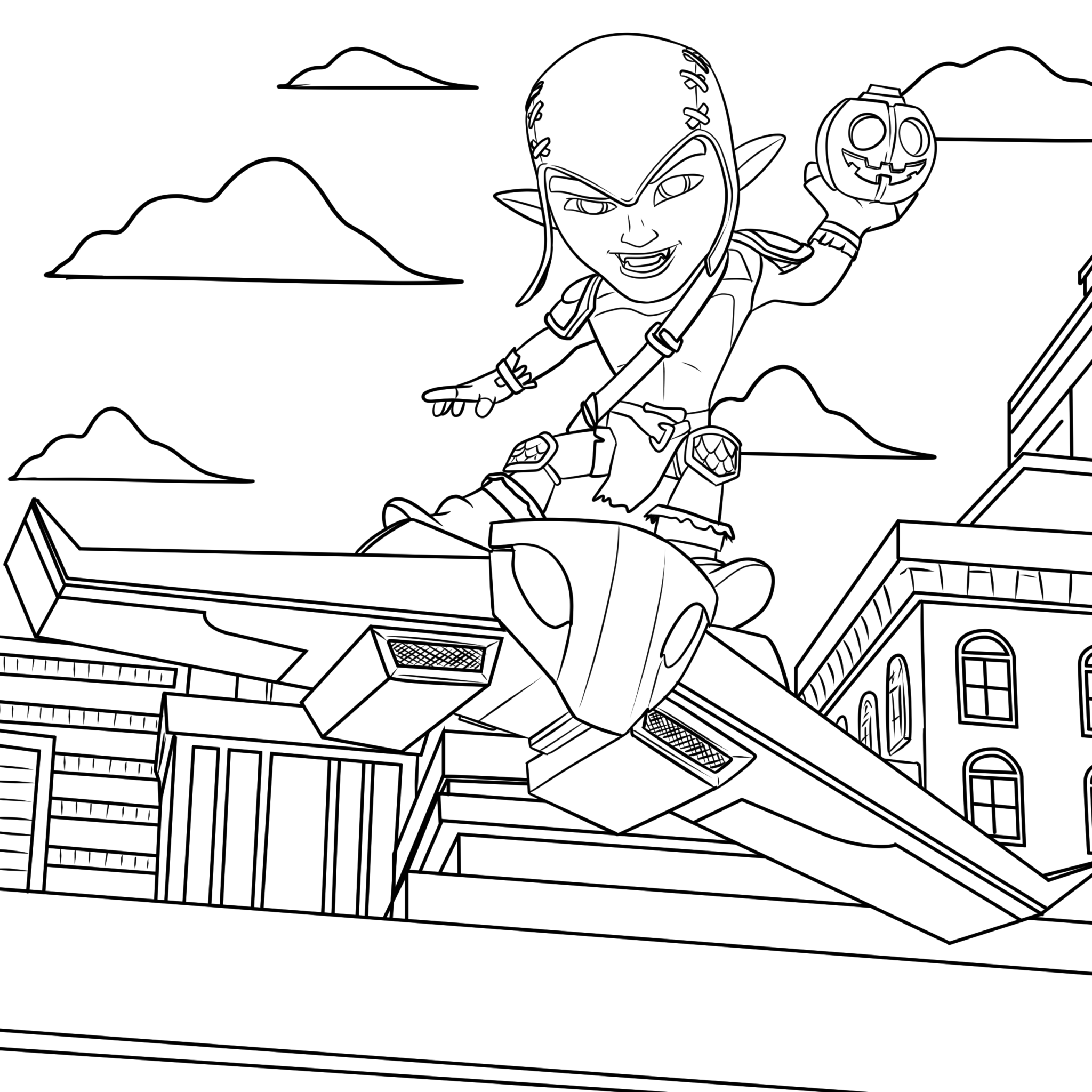 5 Spidey and His Amazing Friends - Green Goblin Coloring Page From Spidey And His Amazing Friends 2048x2048