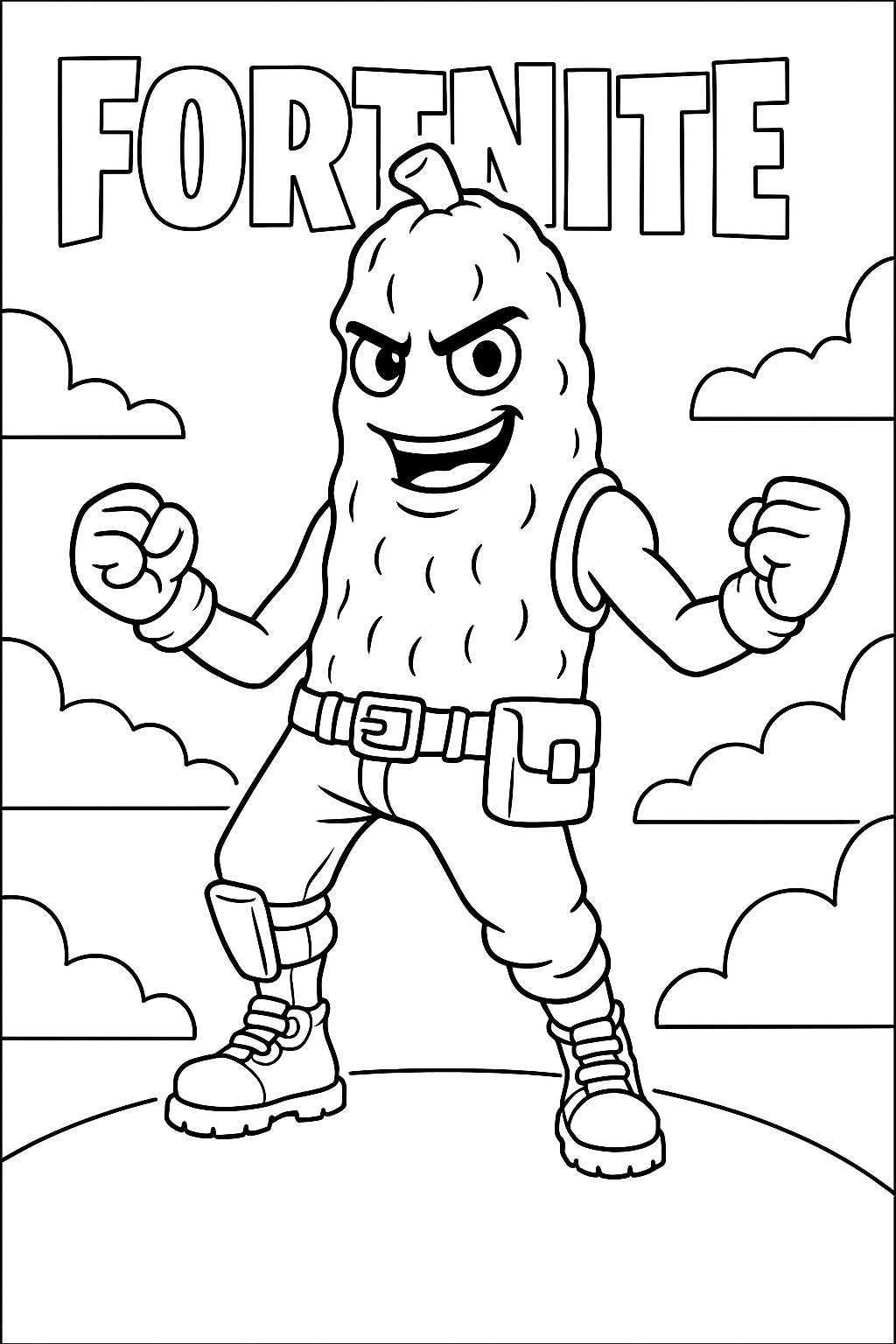 15 Fortnite Coloring Pages - TheToyZone