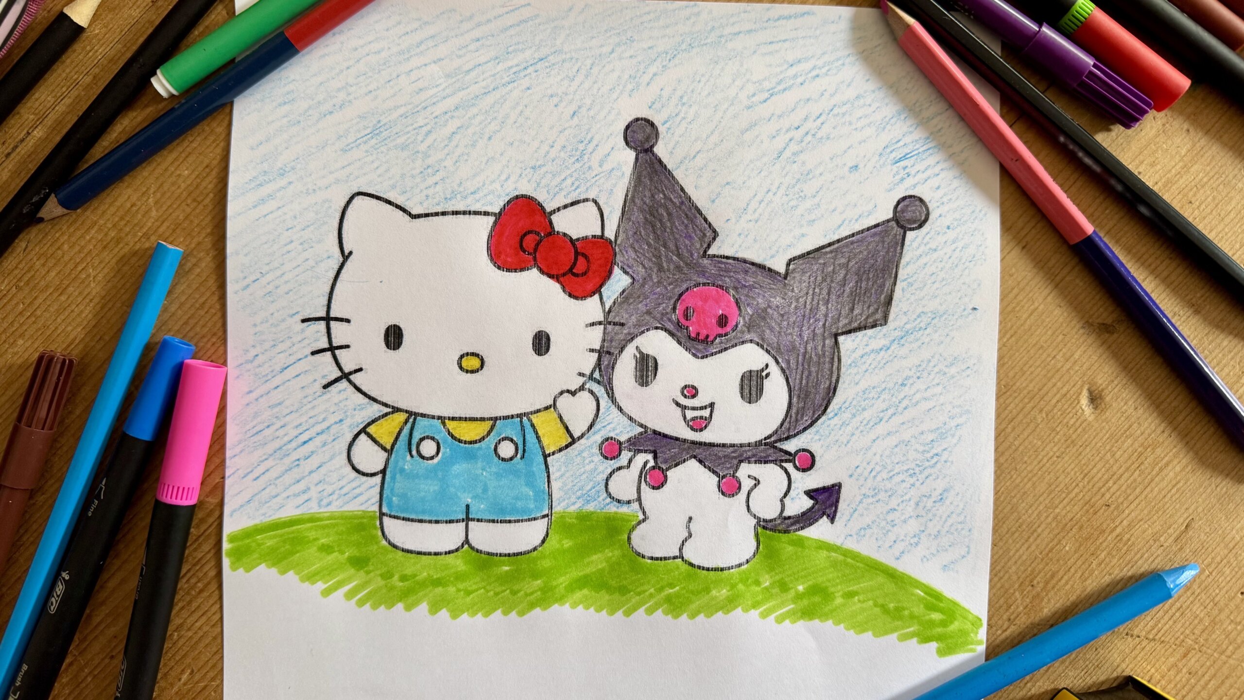 Kuromi coloring pages Featured Header