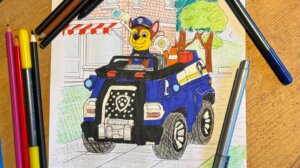 Paw patrol coloring pages featuredimage