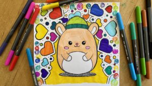 Squishmallow Coloring Pages Featured Image
