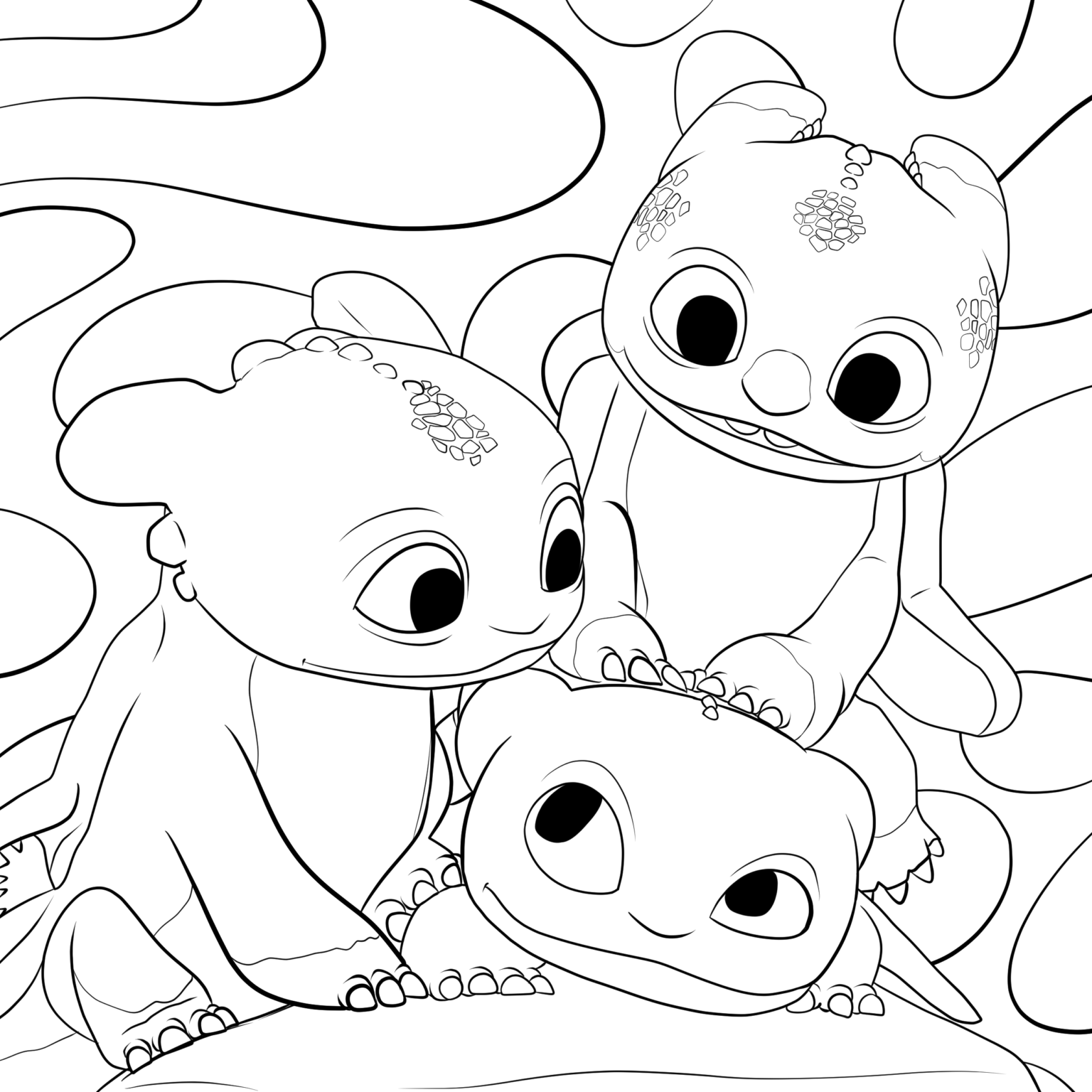 7 How to Train Your Dragon Movie Coloring Pages - TheToyZone