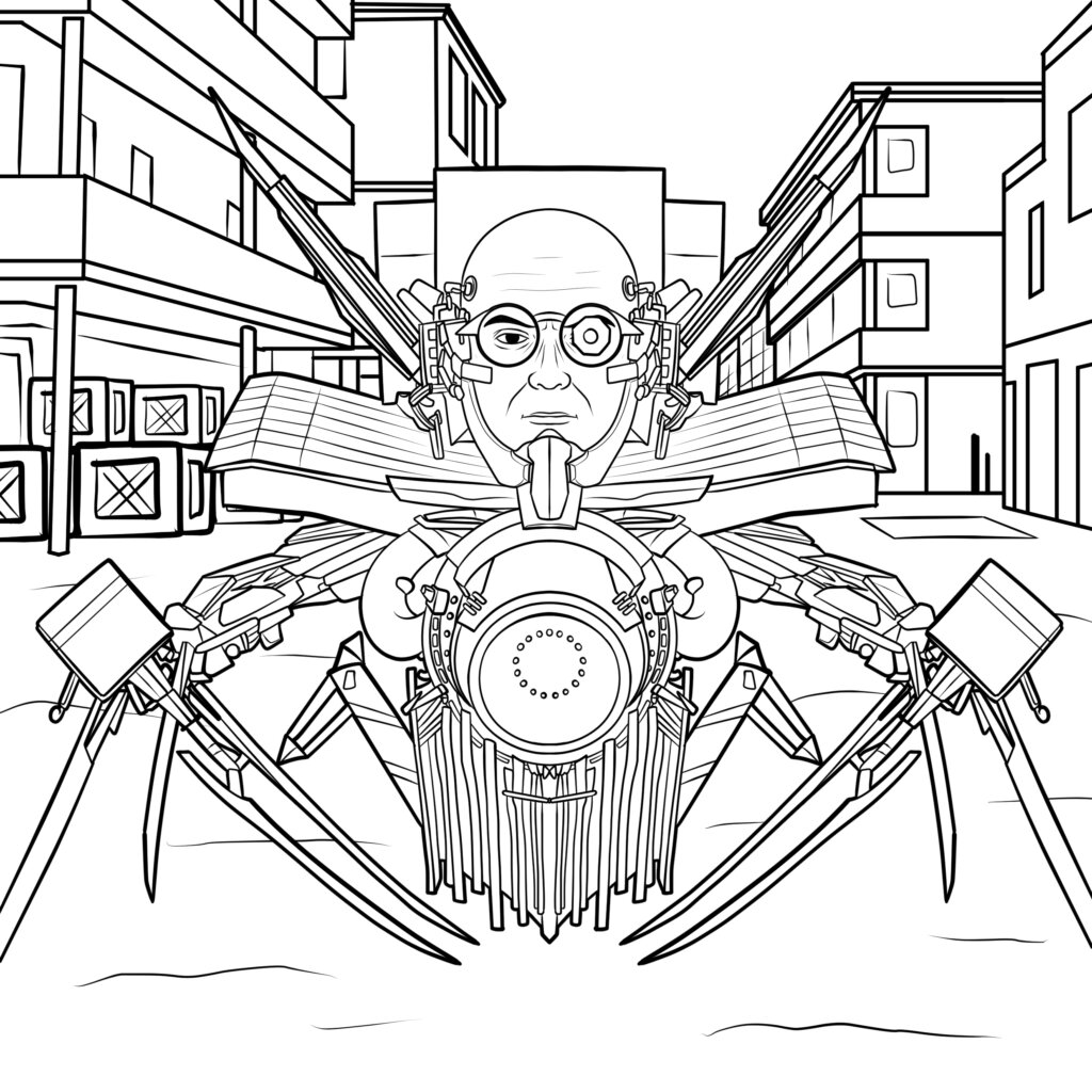 Chief Scientist Skibidi Toilet Mech